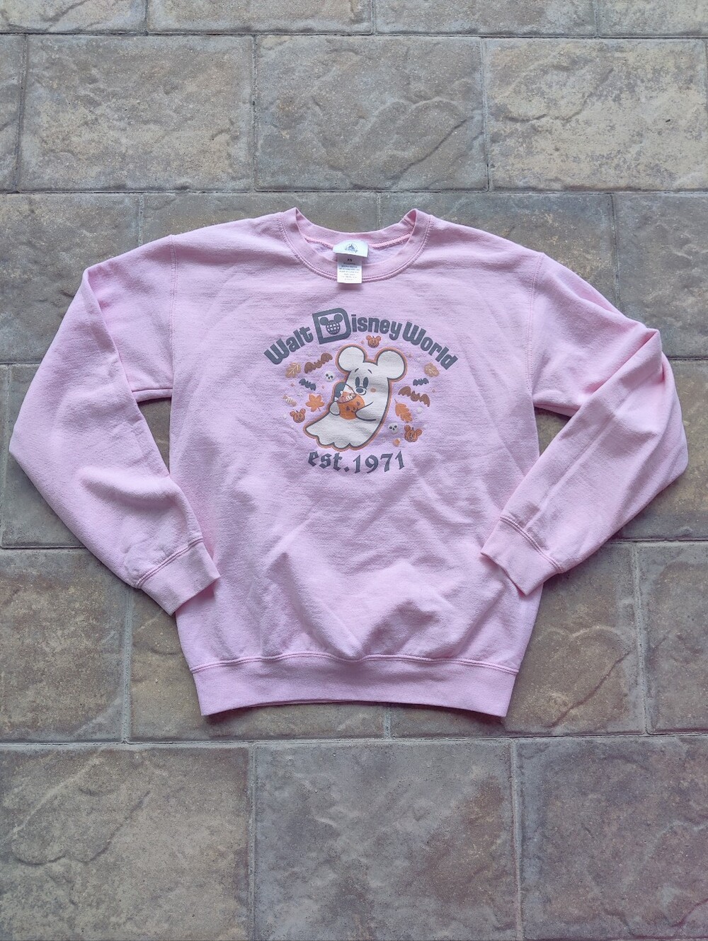 Disney Park Halloween Oversized Sweatshirt Size Xs